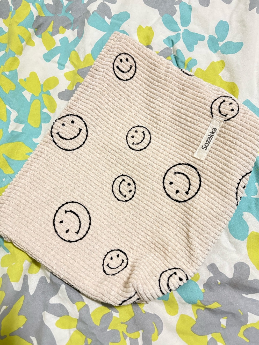 Smiley Face Makeup Bag